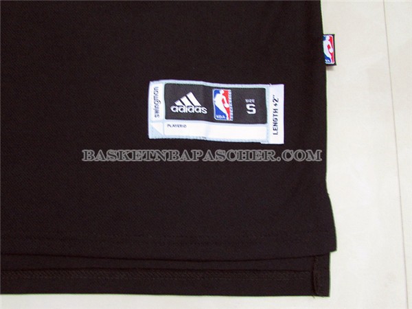 Maillot Manche Courte Chicago Bulls Wade Noir